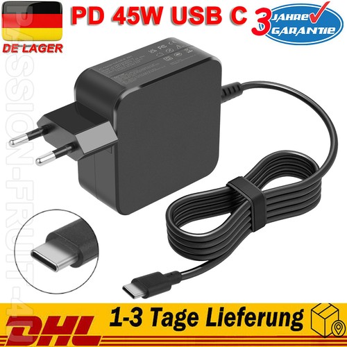 45w usb netzteil laptop - 45w,