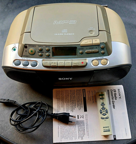 Sony cfd s03cpl radio - cfd-s03cpl,
