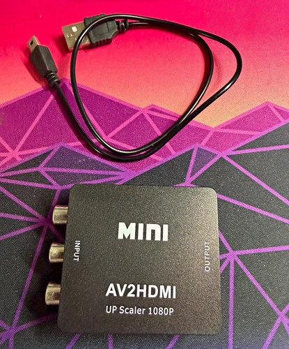 Hdmi konverter 1080p - av, zu