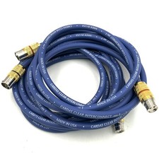 CARDAS CLEAR INTERCONNECT rev1 Hi-End XLR Kabel 3m Paar!Chemnitz 09130