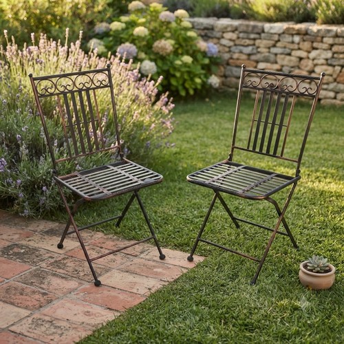 Klappbares gartenstuhl set - klappbares, gartenstuhl-set