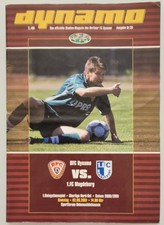 Programmheft Relegationsspiel 2001 BFC Dynamo-1.FC Magdeburg