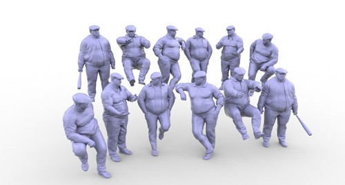 Figuren aus druck - 12,