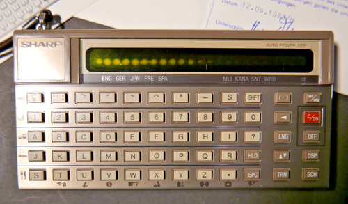 Defekt sharp taschenrechner - defekt,
