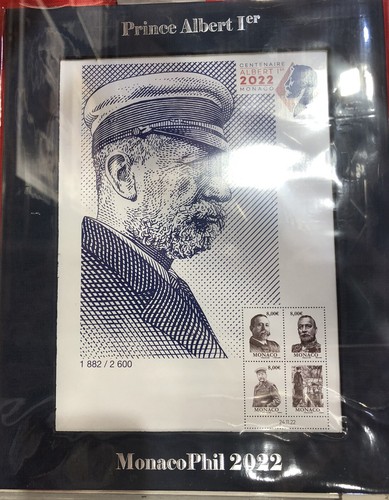 Briefmarken monaco truhe - fe,