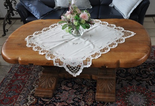 Couchtisch eiche massiv - couchtisch,