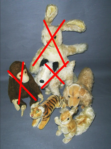 Alte steifftiere tiger - alte,
