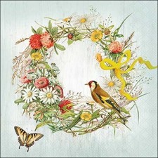 3 lose Servietten ~  Blumen