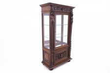 Antike Vitrine aus der Zeit um 1880, Frankreich.