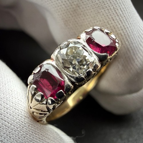 Antiker ring 14k 585 - ring,