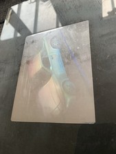 Vintage Glashologramm 3D Sportwagen – echtes Laser-Hologramm 1980er – selten