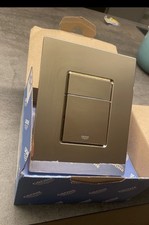 Grohe, Skate, Cosmopolitan Betätigungsplatte, Drückerplatte WC, Farbe Nickel