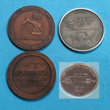 VW Volkswagen Medaillen 5 Millionen, Bronze, Nickel, Silber, AUSWAHL (S4-20-15
