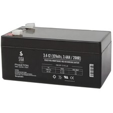 Blei Akku 12V 3.4Ah Batterie für Notstrom Alarmanlage 3,4Ah 12 Volt AGM GEL
