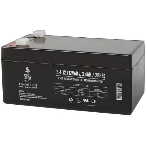 Blei akku 12v - 3.4ah, batterie