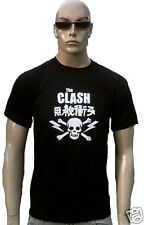 Selten ! Official THE CLASH Merchandise Rock Star HEAVY METAL SKULL T-Shirt g.L