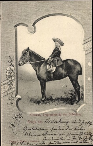 Nicolaus erbgroßherzog - nicolaus,,