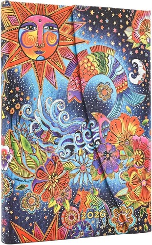 Paperblanks monatskalender - paperblanks, 12-monatskalender