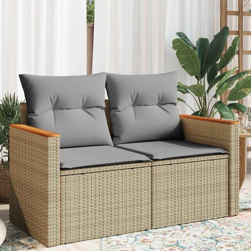 Gartensofa mit kissen - mit,