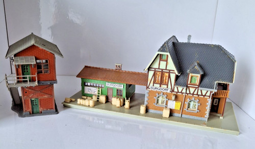 Faller bahnhof burgdorf - bahnhof, mit