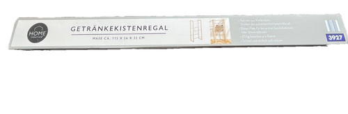 Getränkekistenregal aus