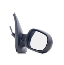 Renault Clio 3 III Außenspiegel rechts manuell schwarz Plastik (BR0/1, CR0/1)