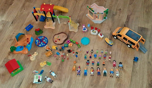 Playmobil kita spielplatz - playmobil, kita,