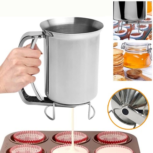 Teigspender edelstahl 900ml - edelstahl,