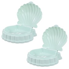 2 Pcs Seifenschale Muschelform