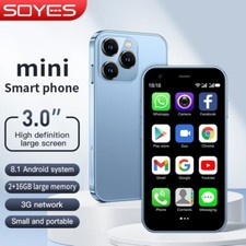SOYES XS15 Kleines Handy Ultradünn 3.0“ 2GB RAM 16GB ROM Android 8.1 Dual SIM