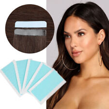 10-100 Tressen Klebestreifen Kleber Ersatz Tape für Tape-in Echthaar Extensions