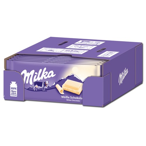 Milka weiße - (19,40€/1kg),