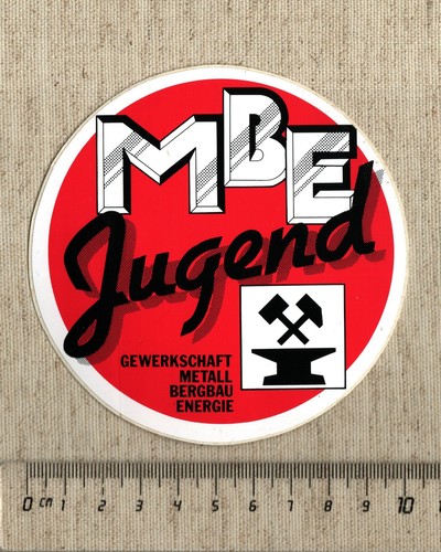 Aufkleber sticker mbe jugend - aufkleber/sticker,