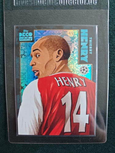 Thierry henry topps deco - topps,