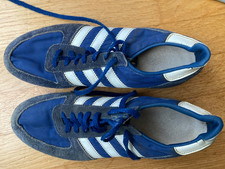 blaue Adidas Sport Schuhe Gr.  42 / 43 Vintage Turnschuhe