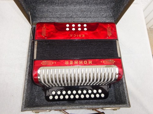 Akkordeon hohner erika 8 - erika, c/f