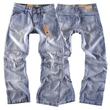 Timezone Herren Jeans Hose Worker Cesare TZ 3630 hellblau *Sale* Größe wählbar