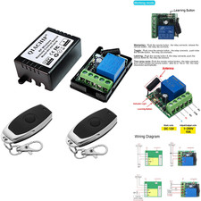 Funkschalter DC 12V 433 mHz 1