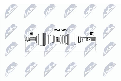 Original nty antriebswelle - original,