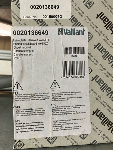 Vaillant leiterplatte heizwert - leiterplatte,