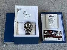 Tissot 1853 T-Race Chronograph T472 -schwarz -OVP -Kautschukband -neue Batterie!