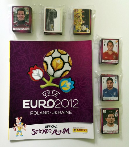 Euro 2012 panini leeralbum - panini,