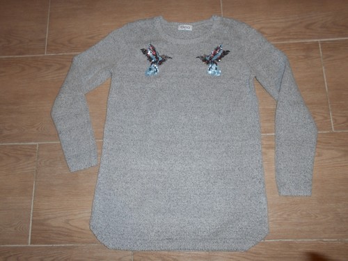 Damen pullover grau gr - , gr.