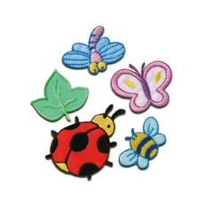 Aufnäher Bügelbild Set Tier