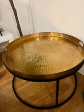 Couchtisch Gold/Aluminium ca. B 62 x T 62 x H 36 cm (Poco)