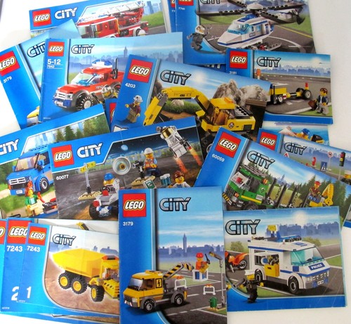 Lego city nur anleitungen - lego,