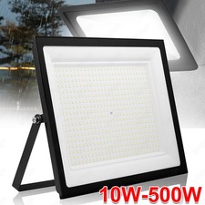 LED Fluter Flutlicht mit Bewegungsmelder/Stecker 230V Außen Strahler Baustrahler