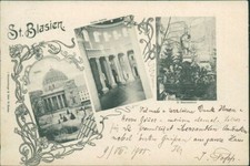 Ansichtskarte St. Blasien1900