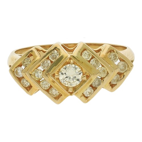 Brillant ring 585 - 14, k