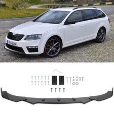 Glänzend schwarz frontspoiler - glänzend,